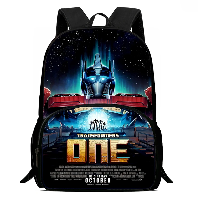 Transformers One Backpack Transformers elementary school backpack Best birthday gift for boys and girls