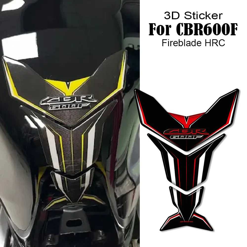 

For Honda CBR 600 F 600F CBR600F Fireblade HRC Fuel Oil Tank Pad Protector Stickers Decals Decorative