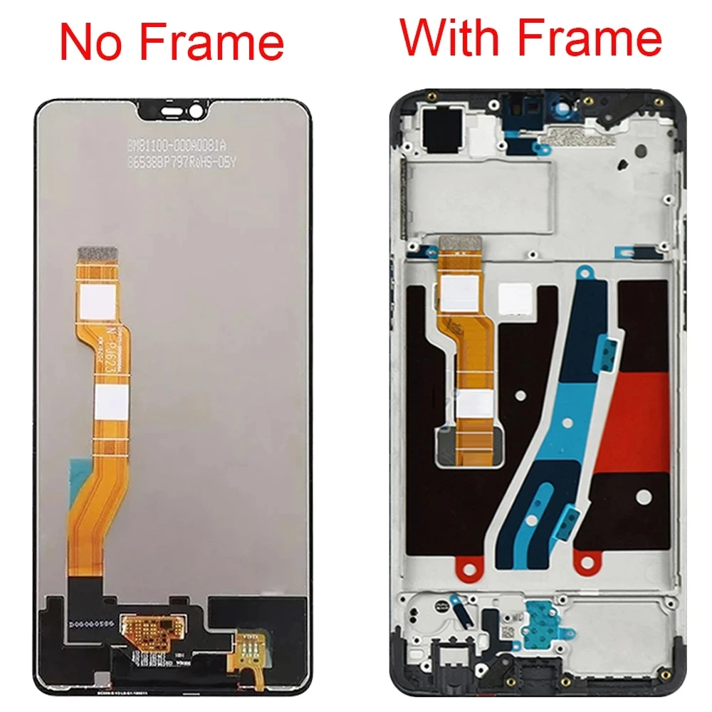 Original Display For OPPO A3 F7 LCD With Frame 6.23