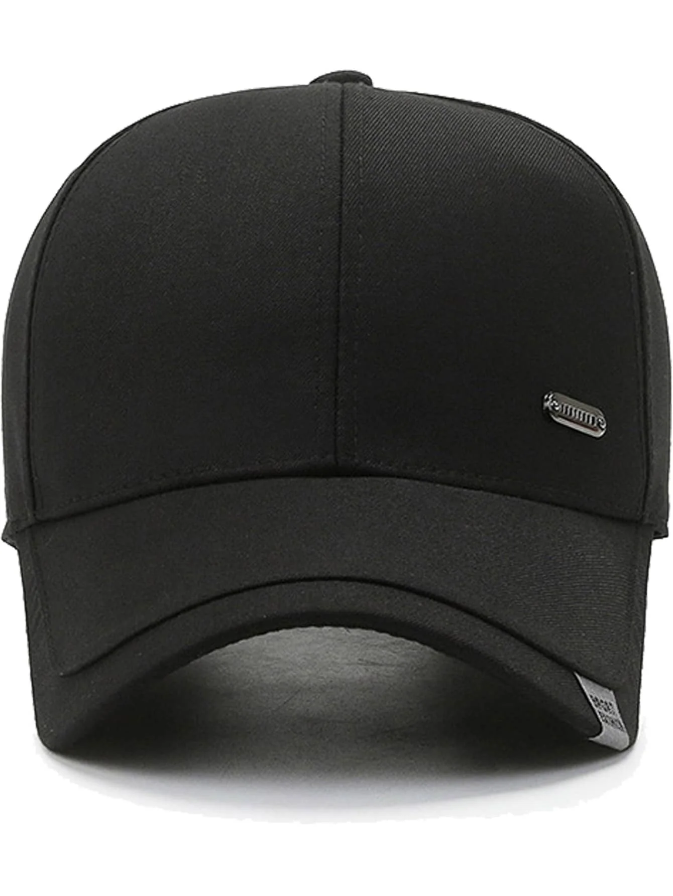 Einfarbige Baseballkappe, Unisex, genähtes Design, Trucker-Mütze, modischer, lässiger, einfacher Sonnenhut, geeignet als Geschenk für Papa/Mama – Detail 6