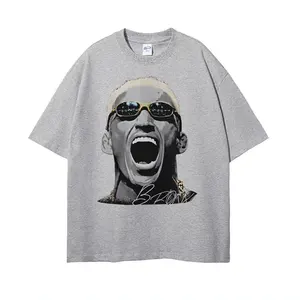 Charles Oliveira Vintage Graphic T Shirt Unisex Fashion Harajuku Large Men's Casual Short Sleeve Men 8 Main Sales Miguel Oliveira - №4