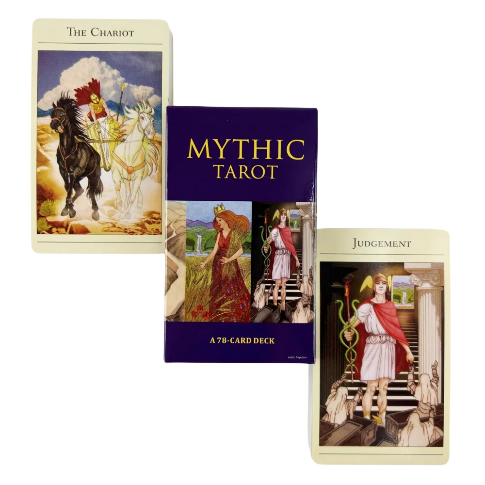 بطاقات التارو الأسطورية A 78 سطح السفينة أوراكل الإنجليزية رؤى العرافة الطبعة بوراد لعب الألعاب