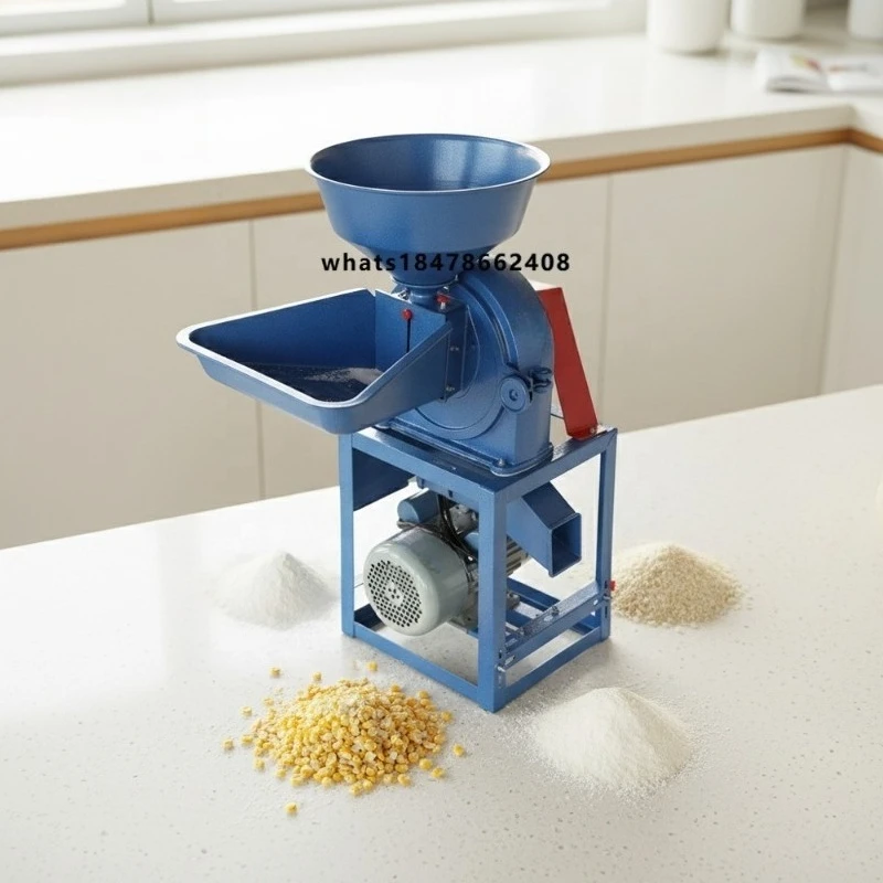 Small Scale Wheat Flour Mill Machine to Make Wheat Flour Mill Wheat Miller Machine Mini Electric Flour Mill