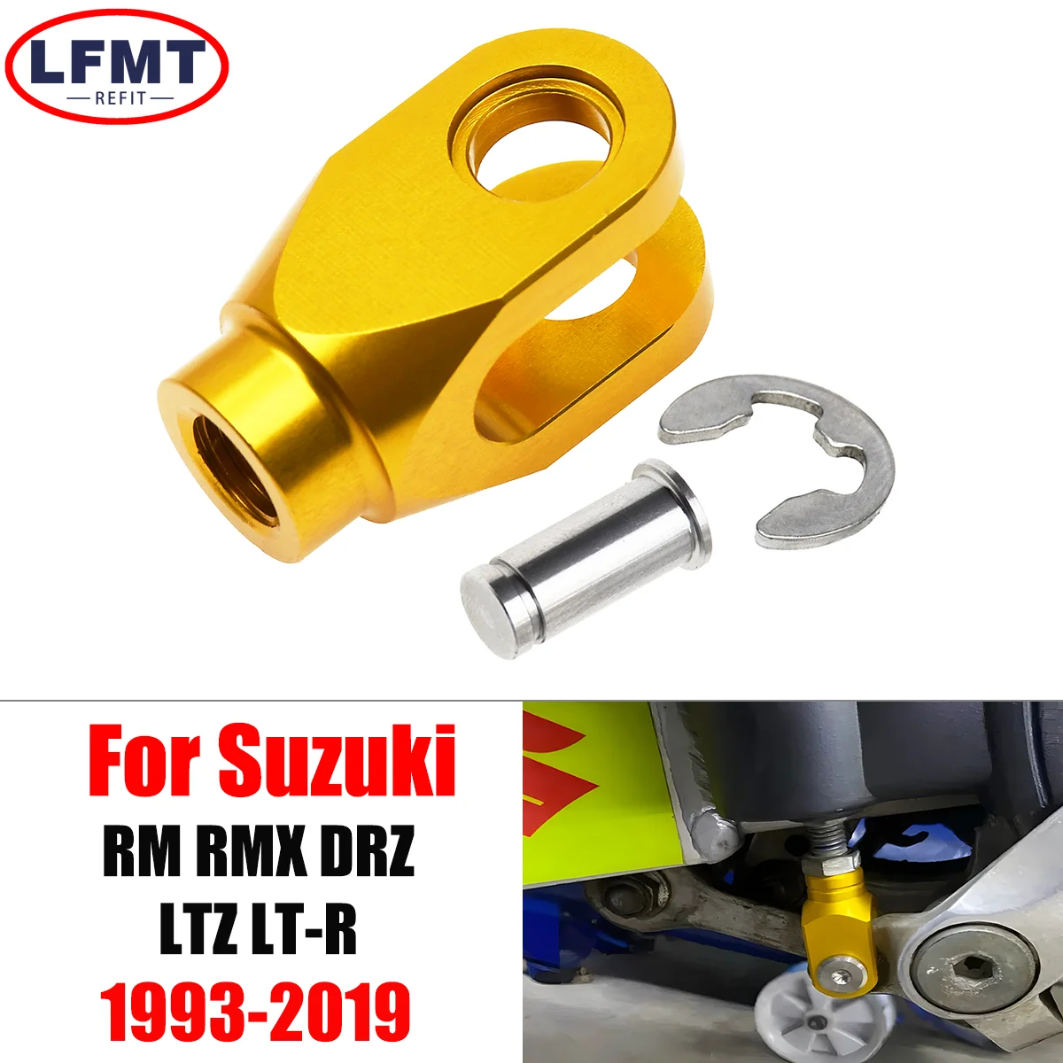 

Motorcycle Rear Brake Clevis For Suzuki RM 80 85 125 250 RMX250S/R DRZ 400S/R 400SM 250SB LTZ400 T-R450 1993-2016 2017 2018 2019
