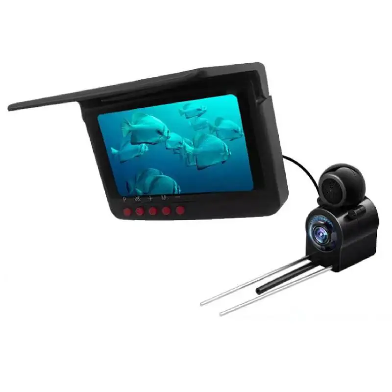 Fishing Tackle 4K OLED 5 Inch 20M 1000TVL Underwater Fishing Camera for IceSea River Underwater Video Camera