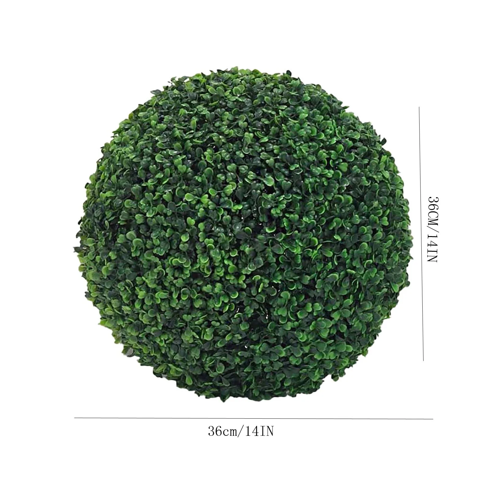 Artificial Plant Topiary Ball For Garden Wedding Outdoor Fashion Beautiful Flower Pot Decor Living Room Bedroom Home Daily Decor