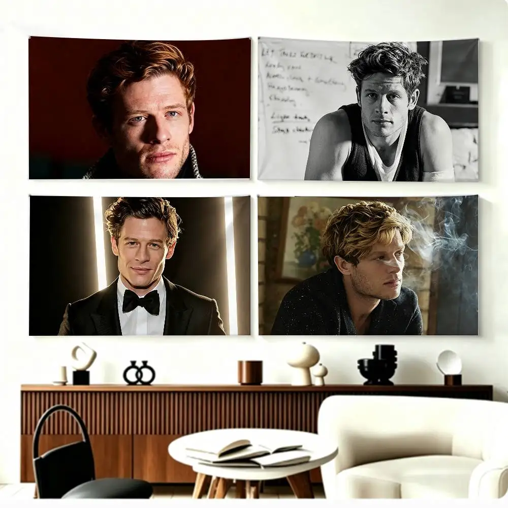 British Actor J-James Norton   Flags Wall Hanging Background Art Banner for Bedroom Home Outdoor Decor