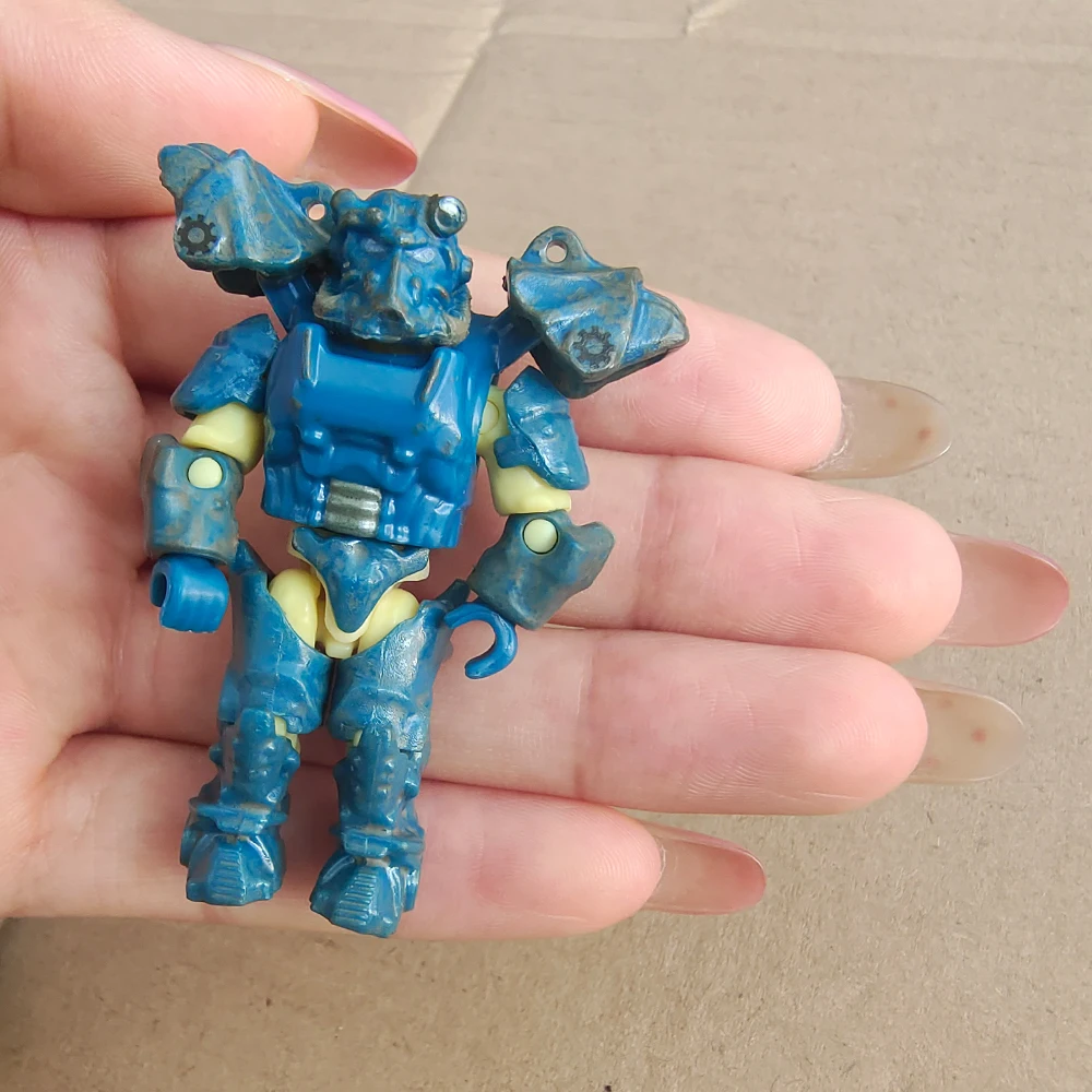 Lote de 6 peças de estatueta de radiação MEGA bloco de construção modelo de caçador móvel figura de brinquedo