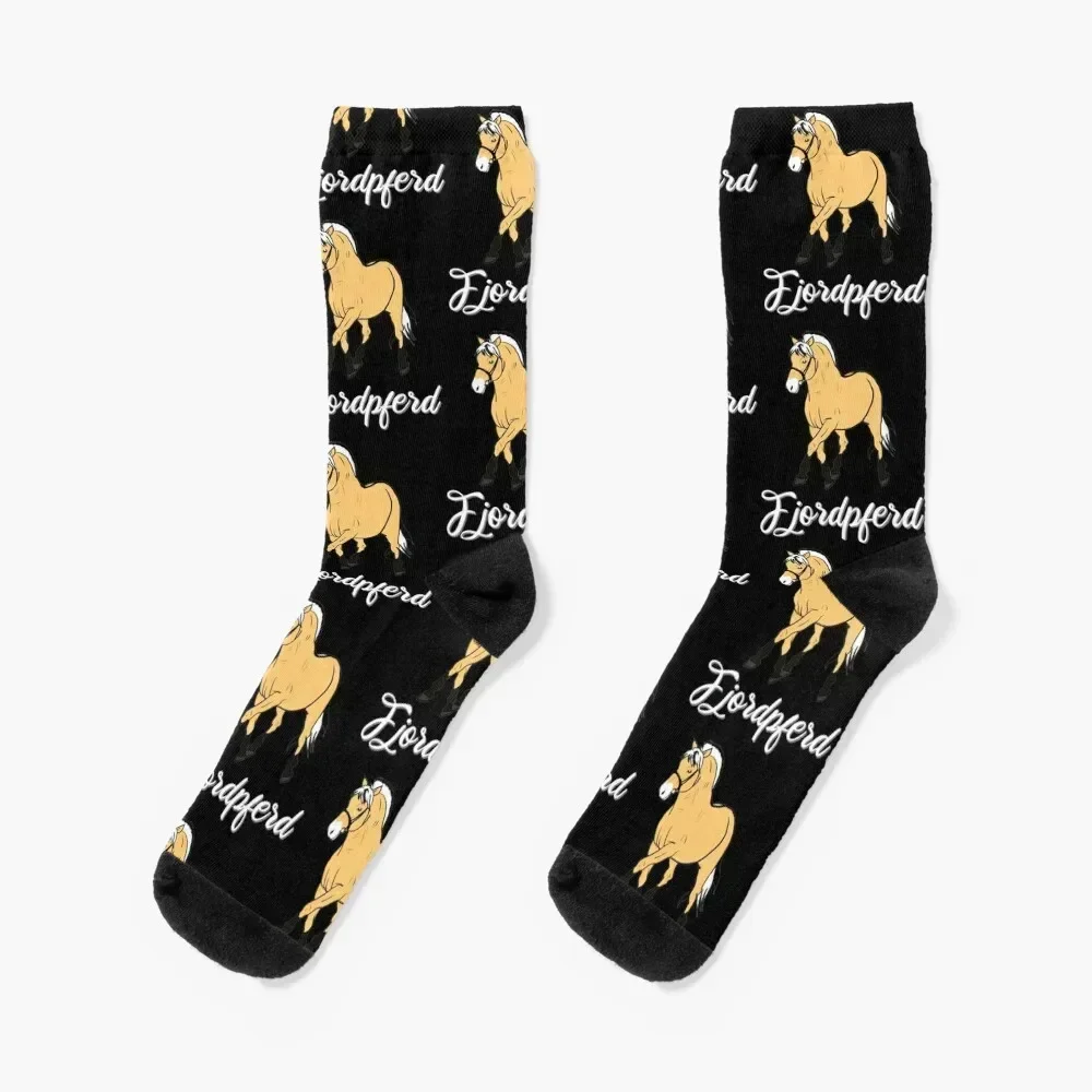 

Norwegian fjord horse, fjordi, fjord, pony Socks winter gifts funny sock man Climbing Socks Man Women's