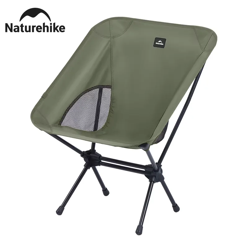 Chaises pliantes ultralégères Naturehike, chaise lune, pour camping, randonnée, pêche, chaise lune en fer, portable, résistante aux déchirures, respirante