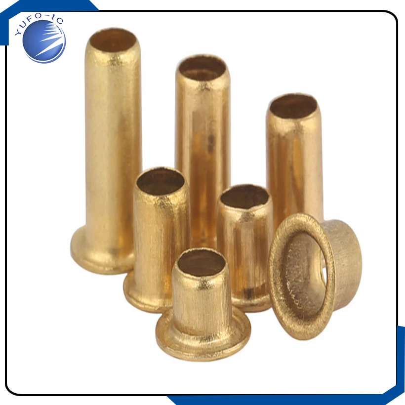 1000 pcs 1.3*4mm PCB Brass Rivets Electronic Prototype 1.3mm x4mm Connector M1.3*4