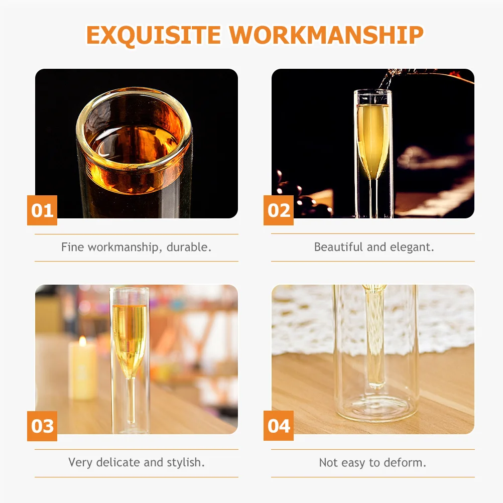 

2 шт. двухслойные бокалы, боросиликатные чашки для морозильной камеры для вина, товары для вечеринок, подарок для женщин, пивная чашка