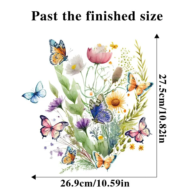 녹색 식물 잎 꽃 세계 나비 변기 스티커, 변기 뚜껑 스티커, 욕실 벽 스티커, 변기 커버 장식, DIY