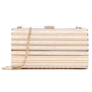 Ladies Evening Bag Marble Striped Clutch Banquet Wedding Clutch Bag Mobile Phone Storage Tote