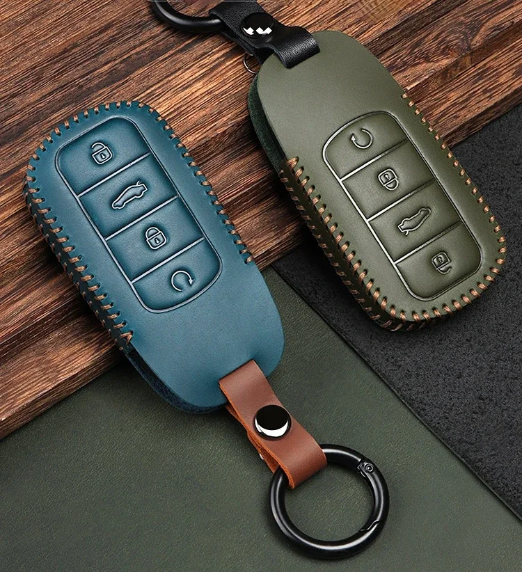 

Suitable For Chery TIGGO 8 PRO MAX 2021 2022 Fashion Leather Car Remote Key Case Cover