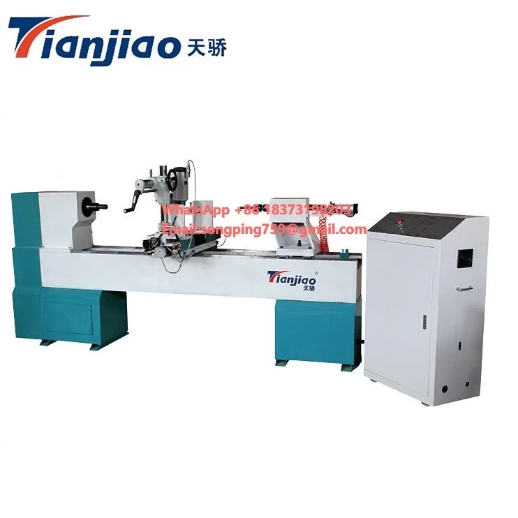 

Multifunctional CNC Wood Lathe Machine for Furniture Legs New Condition Woodworking Product with Motor Engine Core Components