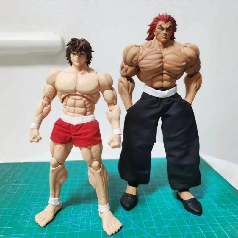 New Arrival 17cm Ko Storm Toy Grappler Baki Anime Figurine Hanma Baki Action Figure Exquisite Moveable Collection Christmas Gift