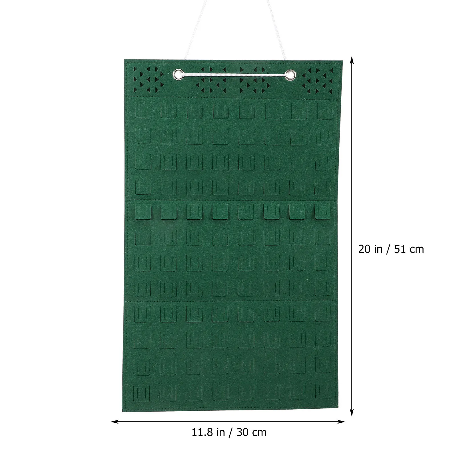 

Jewelry Organizer Bag Premium Felt Hanging Earring Display Storage For Necklaces Bracelets Badges Wall Holder Portable