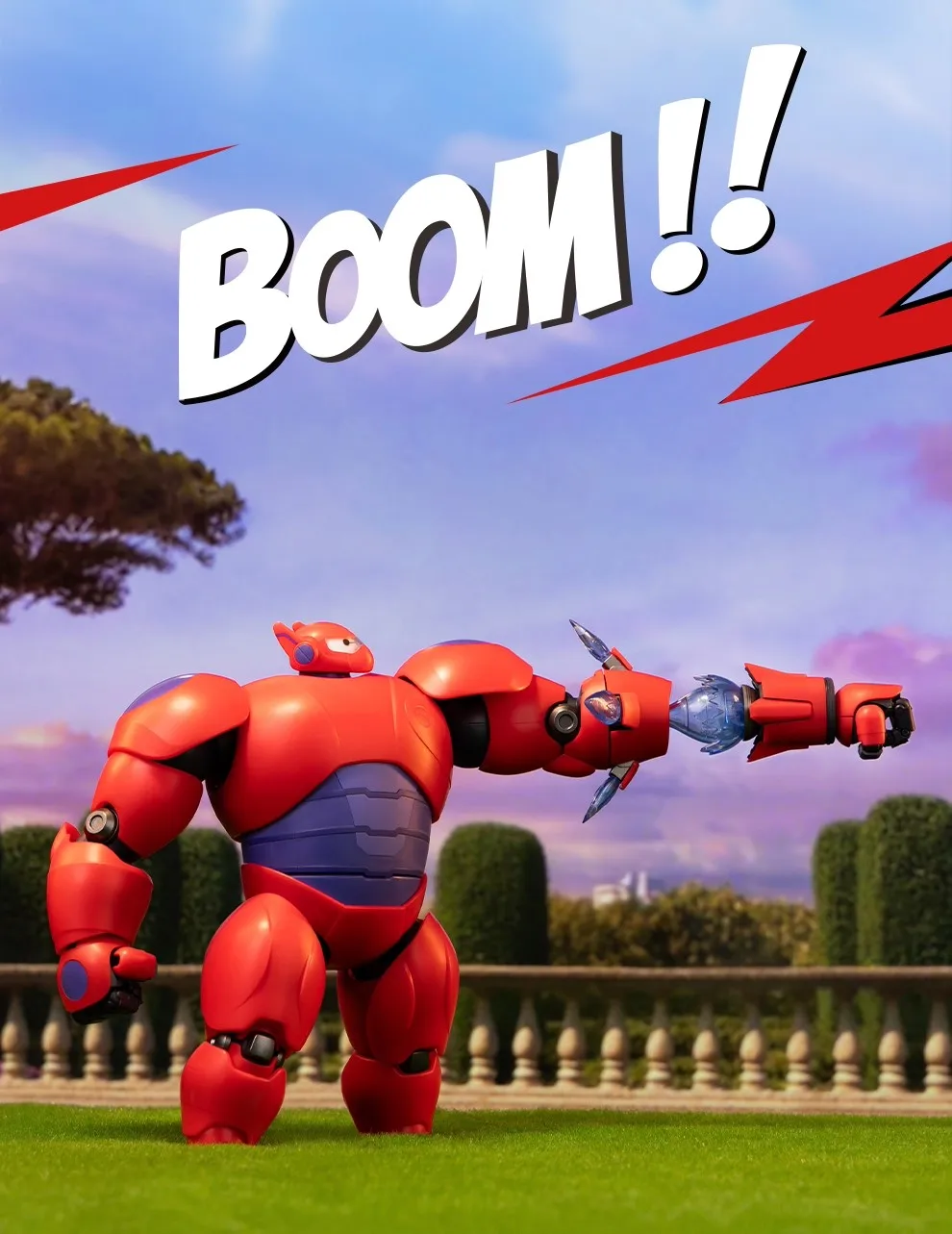 العلامة التجارية الجديدة حقيقية Gong Big Hero 6 Baymax سلسلة تجميعها نموذج Baymax 18 سنتيمتر تجميعها عمل الشكل الصبي هدية
