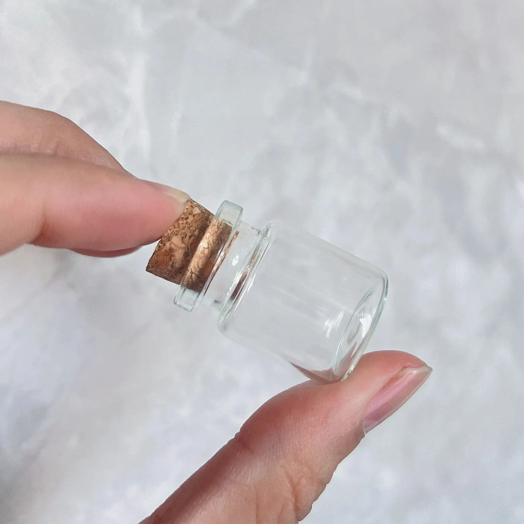 50pcs 100pcs 210 pcs Small Glass Bottles with Cork Stoppers DIY Decoration Mini Glass Vials Cute Glass Vial Wishing Bottle