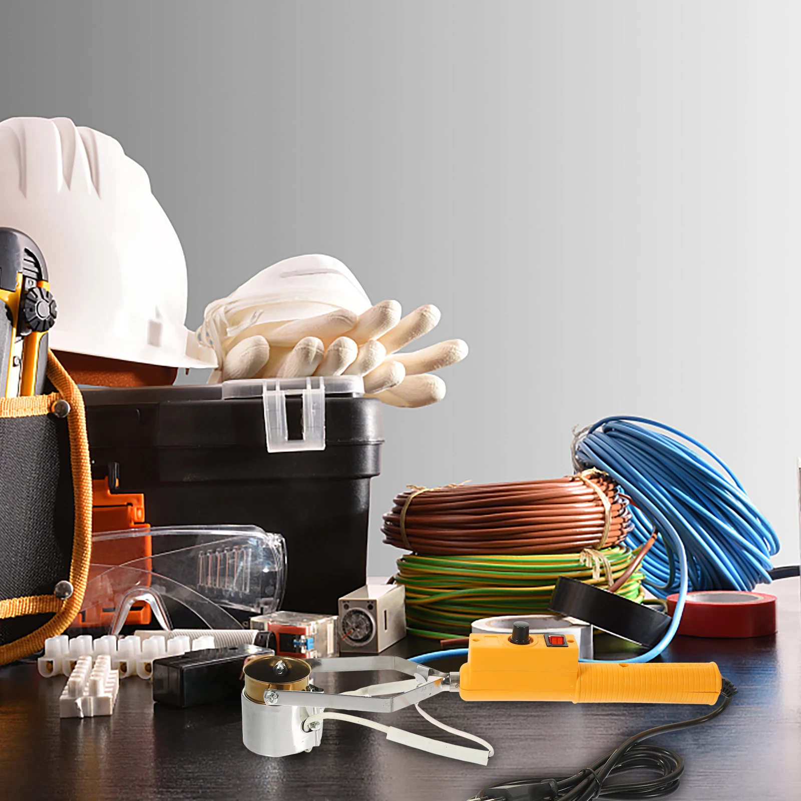 

Electric Melting Tin Furnace 500W Hand-Held Adjustable Temperature Solder Melting Pot Portable Energy Saving Fast Heating