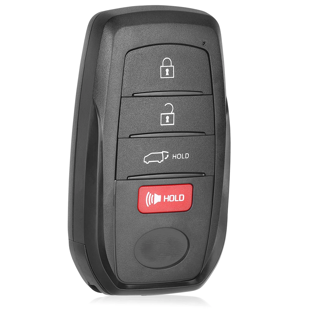 KEYECU B3N2K2R 433MHz الذكية مفتاح السيارة عن بعد فوب لتويوتا لاند كروزر 2022 2023 2024 2025 8A رقاقة P4 BA