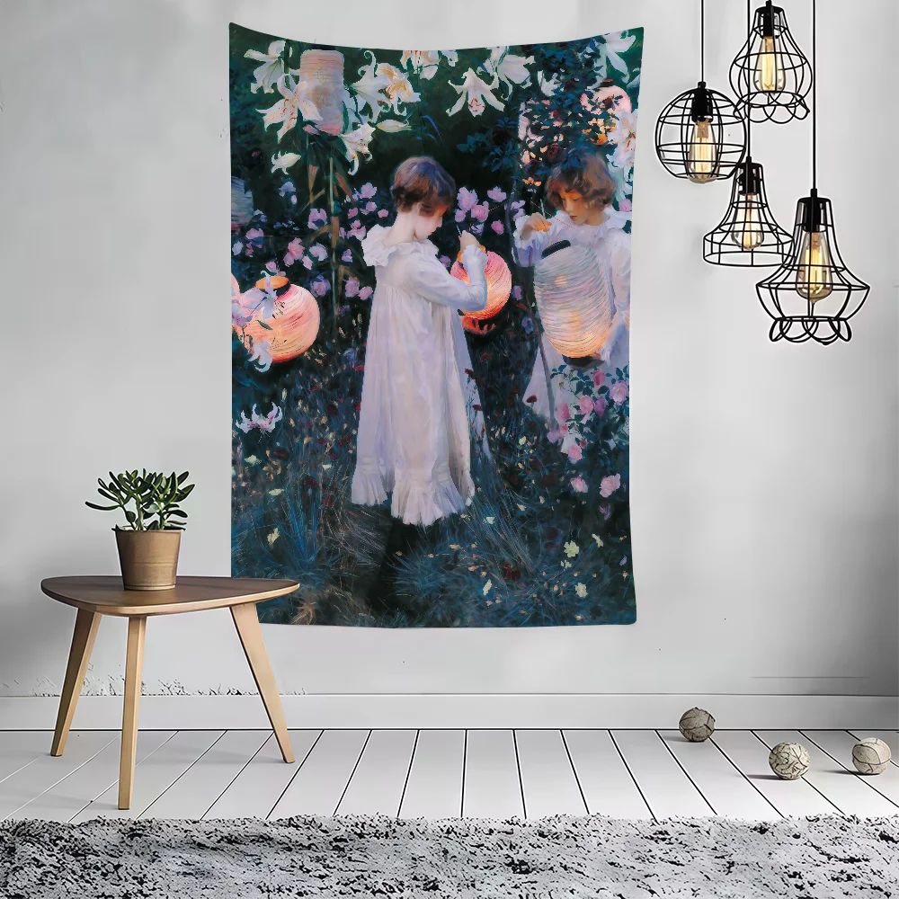 American Artist John Singer Sargent flag Party Decoration Art Picnic Home Hanging Camping Outdoor Party Banner