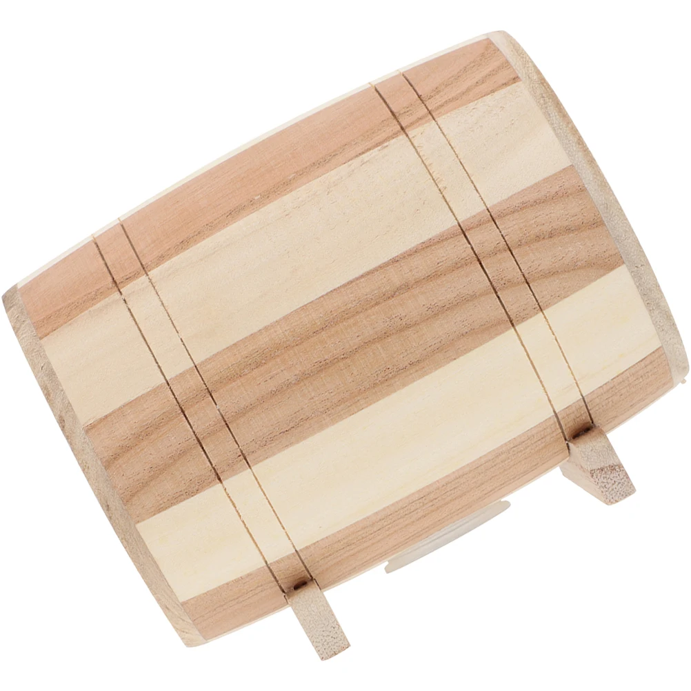 

Wooden Piggy Bank Kids Desktop nament Wood Material Coin Holder Home Decoration Savings Jar Travel Gift Housewarming