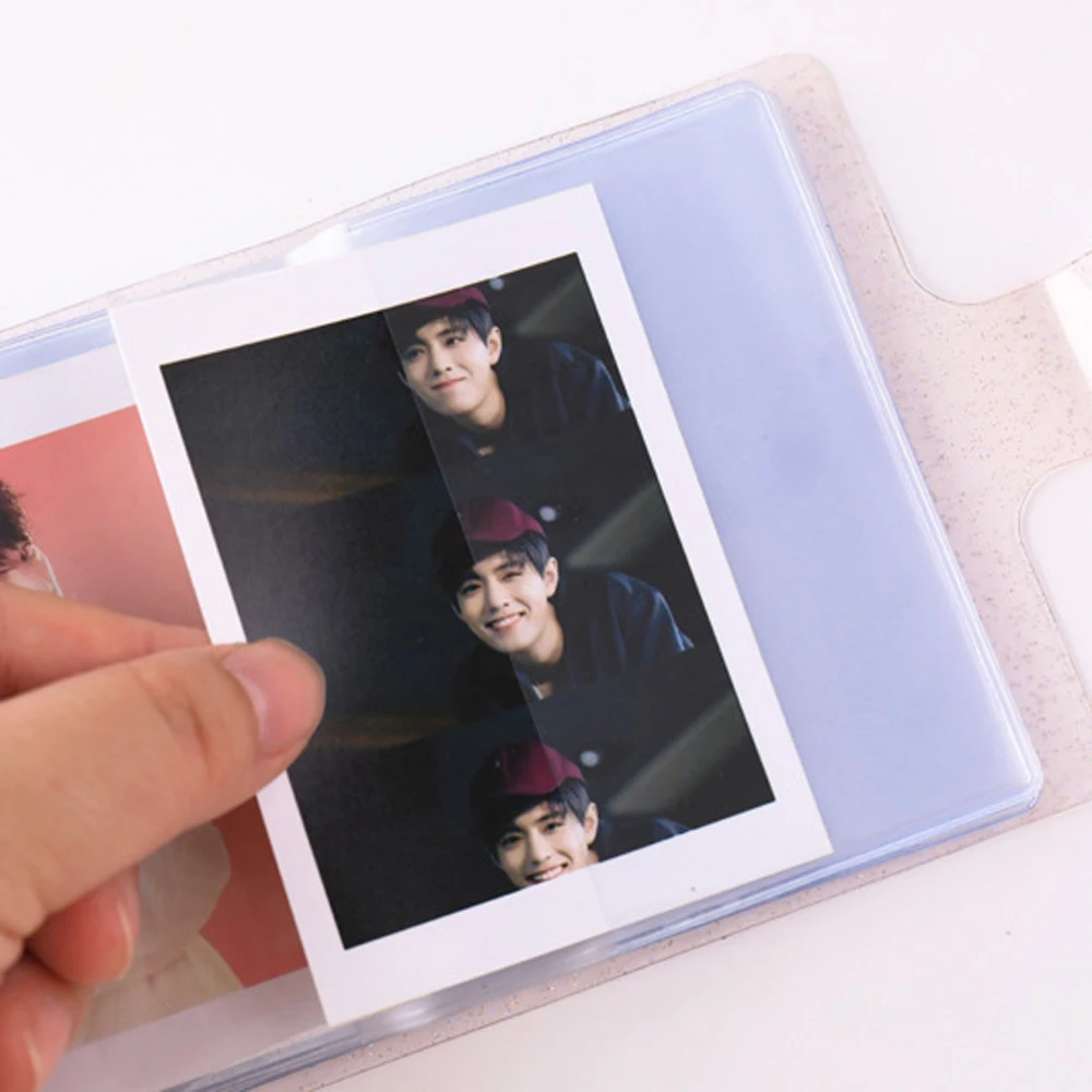 Photography Cute Card Stock Jelly Color LOMO Cards Binders Albums Mini Photo Album Instax Album Photo Album Card Holder