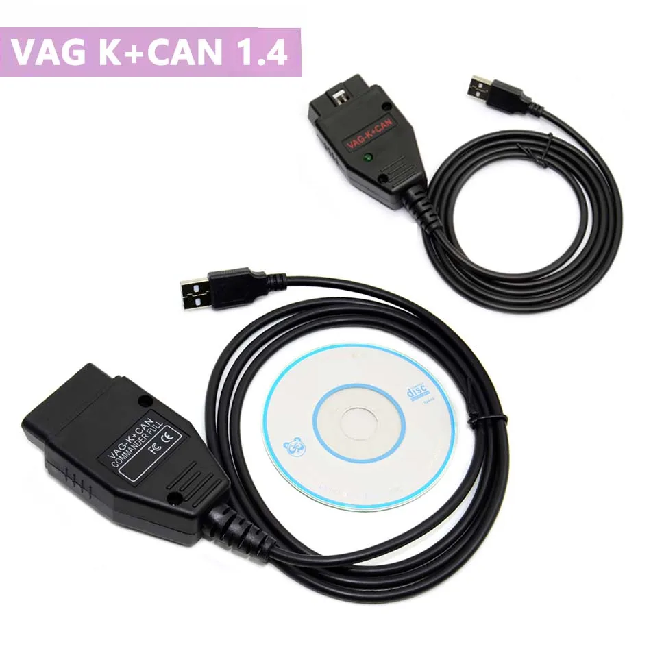 VAG K + CAN Commander 1.4 Scanner lettura/scrittura EEPROM diagnostica tramite CAN-e funzione speciale tramite cavo rilevatore di codici di errore