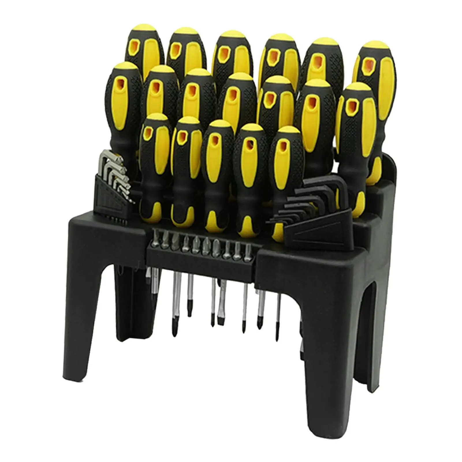 44 Piece Screwdriver Set Appliance Repairing Practical Portable Home Improvement High Performance Versatile Hand Tools with Rack