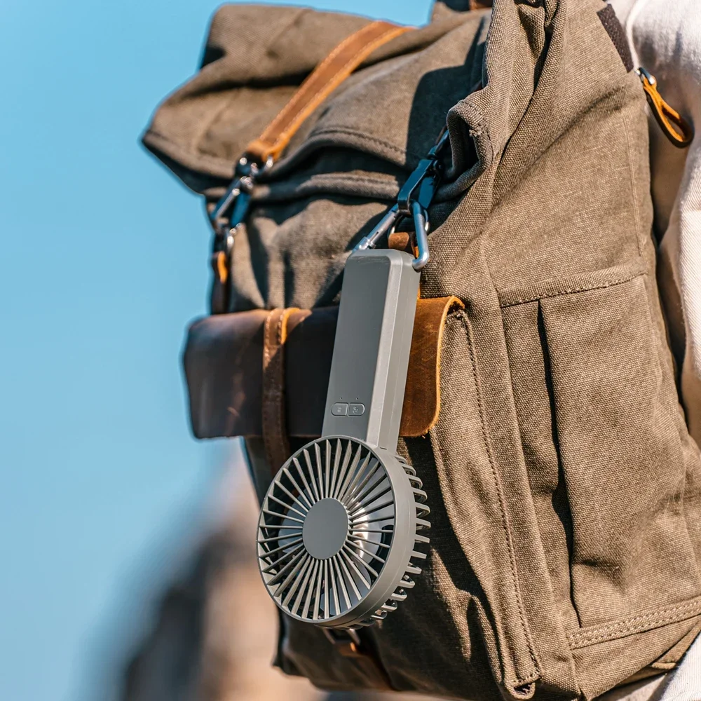 مروحة طاردة للبعوض ، باور بنك ، 3 سرعّات ، صامت ، شخصي ، محمول باليد ، مكتبي ، محمول ، مروحة تهوية ، تخييم