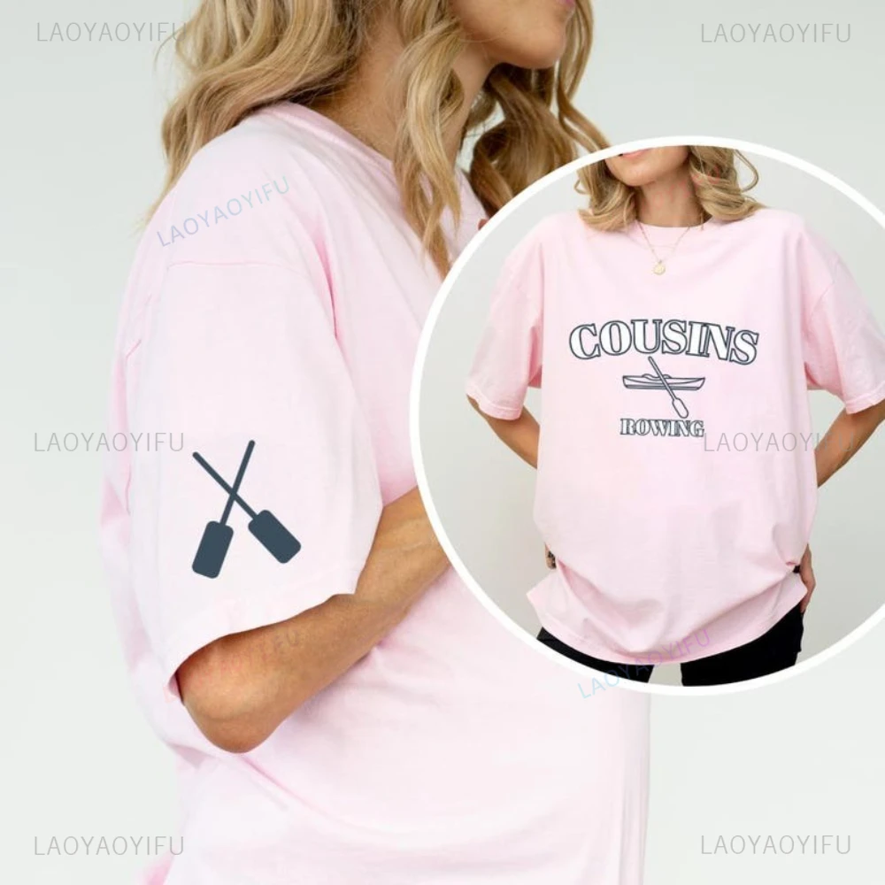 ابن عموم التجديف الجرافيك تي شيرت الصيف تحولت جميلة 3 هدية لمحبي خمر امرأة رجل تي شيرتات عجيبة القطن الشارع الشهير