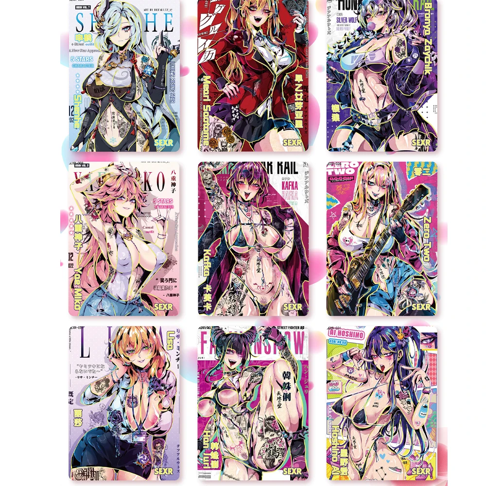 Senpai Goddess have 5 cajas de juegos de Anime para niña, traje de baño para fiesta, Bikini, caja de refuerzo, juguetes, pasatiempos, regalo 8, venta al por mayor