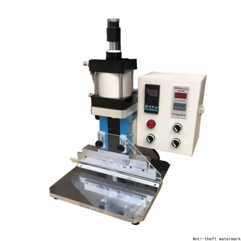 

2025 - Pneumatic wallet leather embossing machine, semi-automatic luggage and wallet creasing machine, edge pressing machine