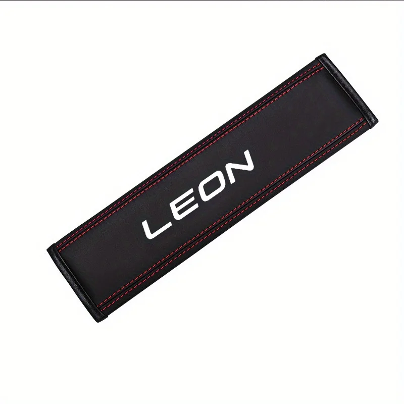 

Faux Leather Shoulder Pads for Car Seat Belts, Designed for Safety And Comfort, Suitable for Seat Leon