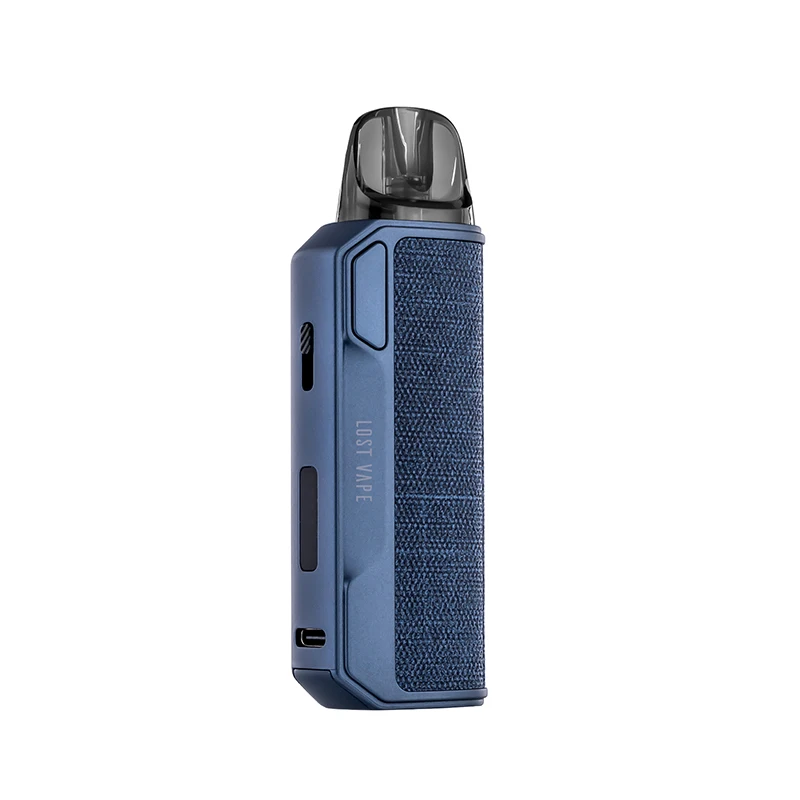 الأصلي المفقود Vape Thelema Elite S Pod Kit 40W E السجائر مع بطارية 1400mah 3ML E Plus خرطوشة شبكية مزدوجة 0.6ohm MTL Vaper