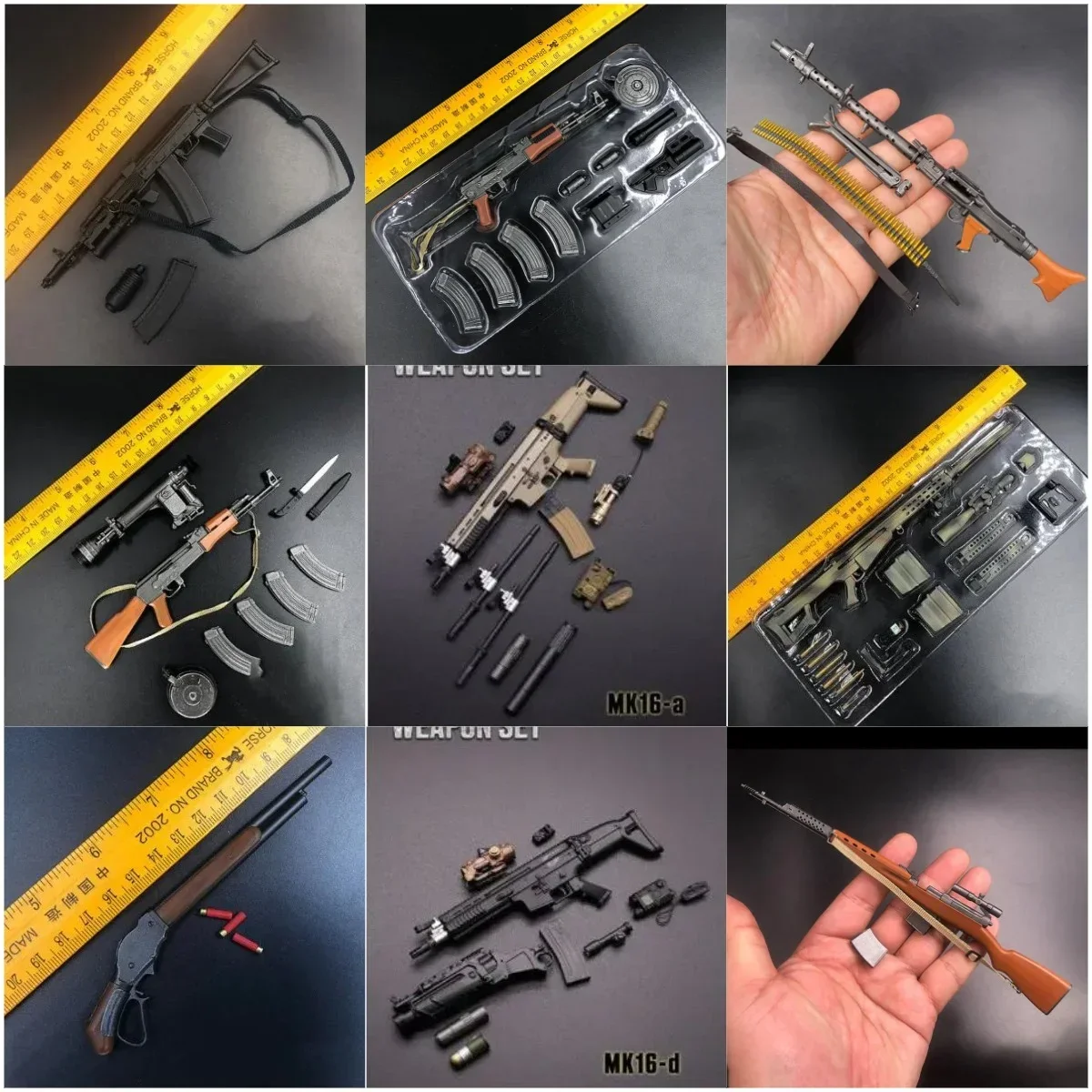 1/6 scena żołnierza akcesoria Akm Bullet części do zabawek wojskowe armia broń Model ozdoby Antitank Bazooka figurka