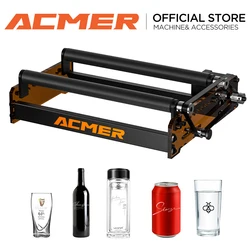 ACMER M3 Laser Rotary Roller Laser Engraver Y-axis Rotary Roller For  95% of laser engraving LightBurn LaserGRBL