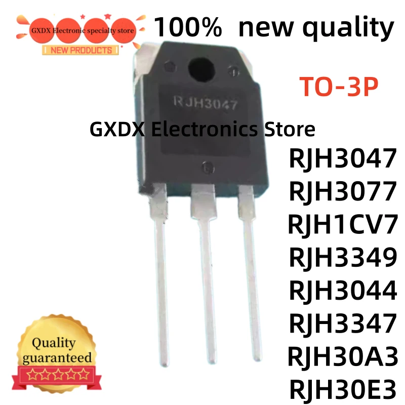 5-10Uds RJH1CV7 RJH3047 RJH3077 RJH3349 RJH3044 RJH3347 RJH30A3 RJH30E3 TO-3P in stock electronic POWER TRANSISTORS