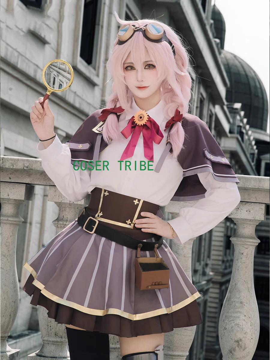 COSER TRIBE Vtuber  Ace Taffy Women Cosplay Costume Cos Game Anime Party Uniform Hallowen Play Role Clothes Clothing