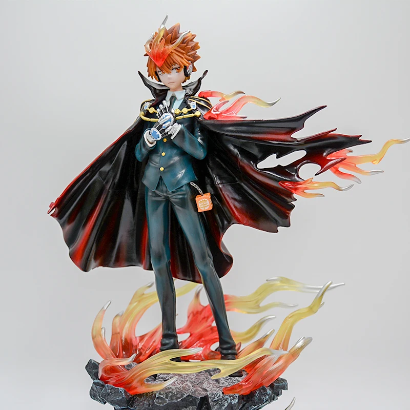 34cm リボーン！ 沢田綱吉 アニメ フィギュア 沢田綱吉 アクション