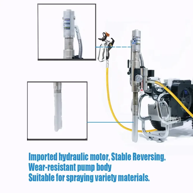 HC970E Heavy Duty Electric Airless Paint Sprayer Putty Spraying Machine