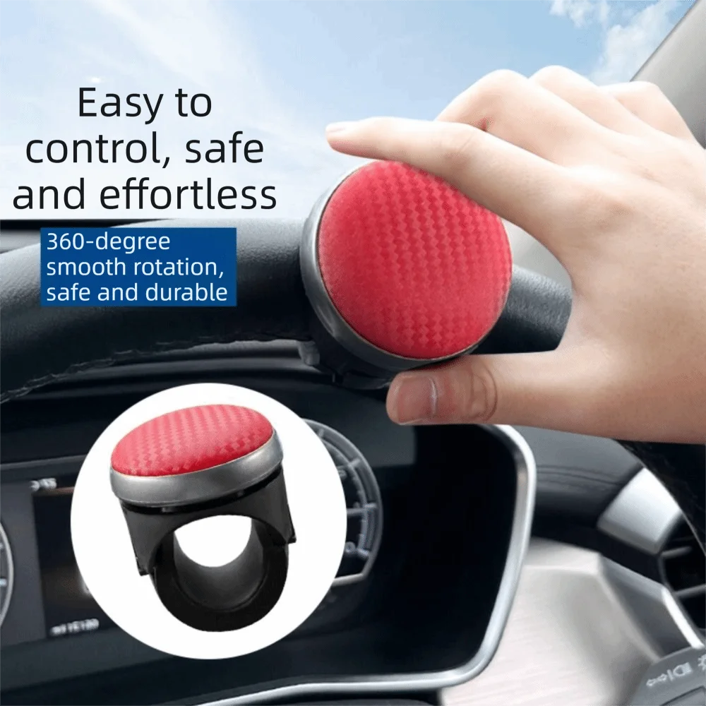 Universal Fit Steering Wheel Knob Ergonomic Design Durable Material Steering Booster High-Quality Bearing Wear-Resistant