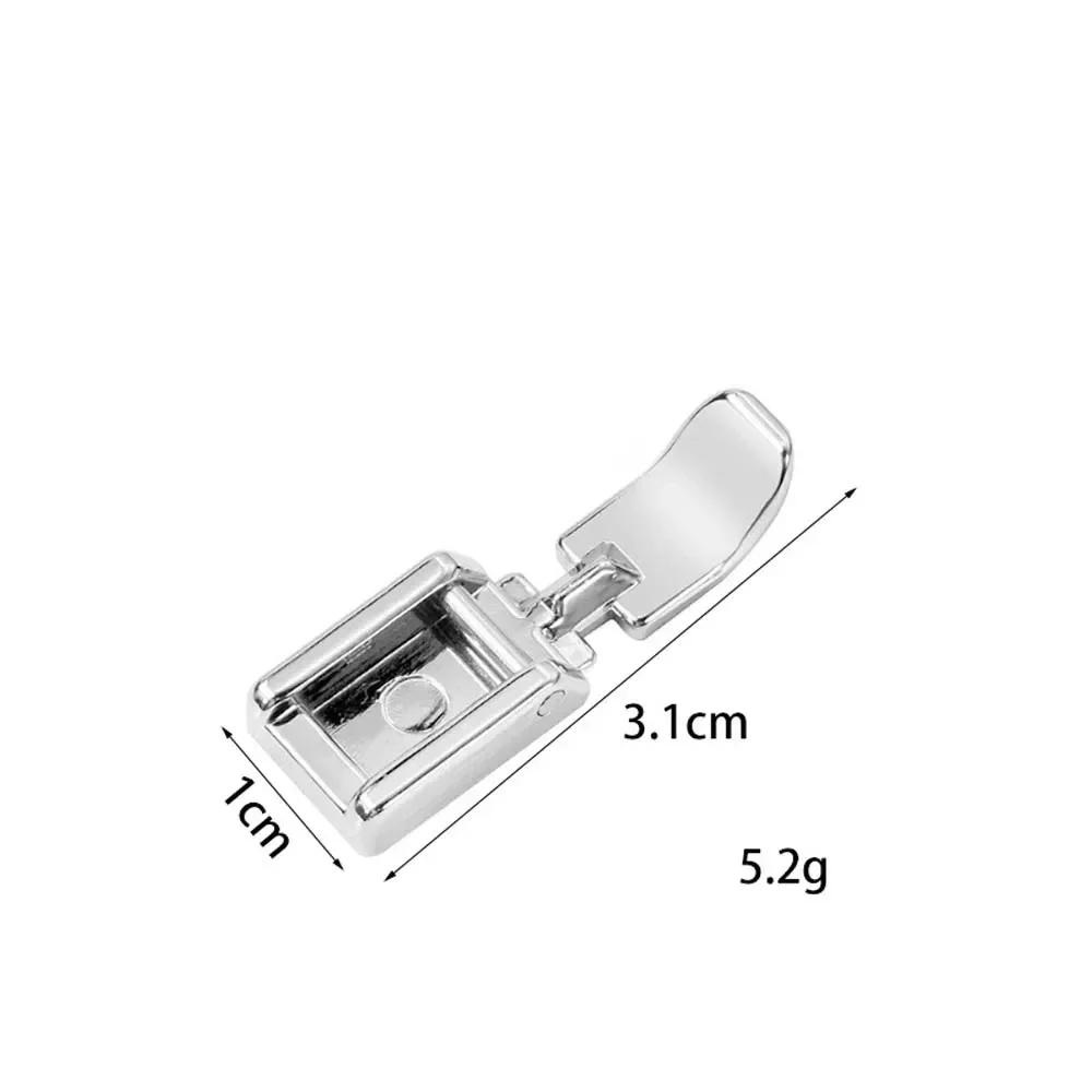 Small Zipper Presser Foot Single Side Up Zipper Presser Foot Sewing Machine Accessories Inserted Zipper Presser Foot