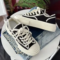 Fashion Women Casual Sneakers 2026 Summer Lightweight Casual Skate Women Shoes Big Size 42 Canvas Vulcanized Chaussures Femme - Image 3