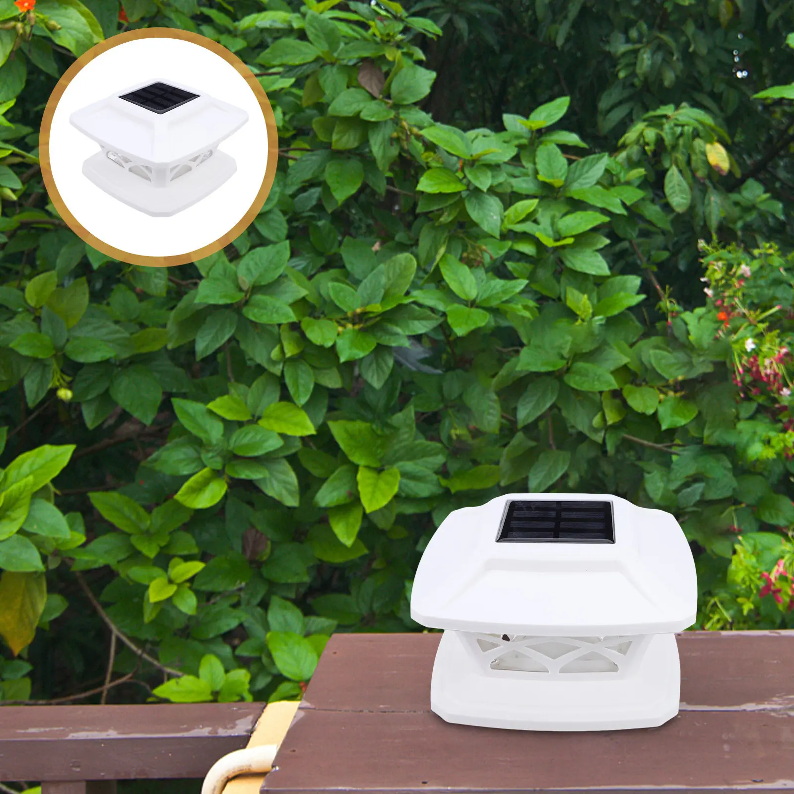 

Солнечные светильники для столбов, водонепроницаемые, для забора, террасы, сада, двора, декоративные светильники для наружного освещения