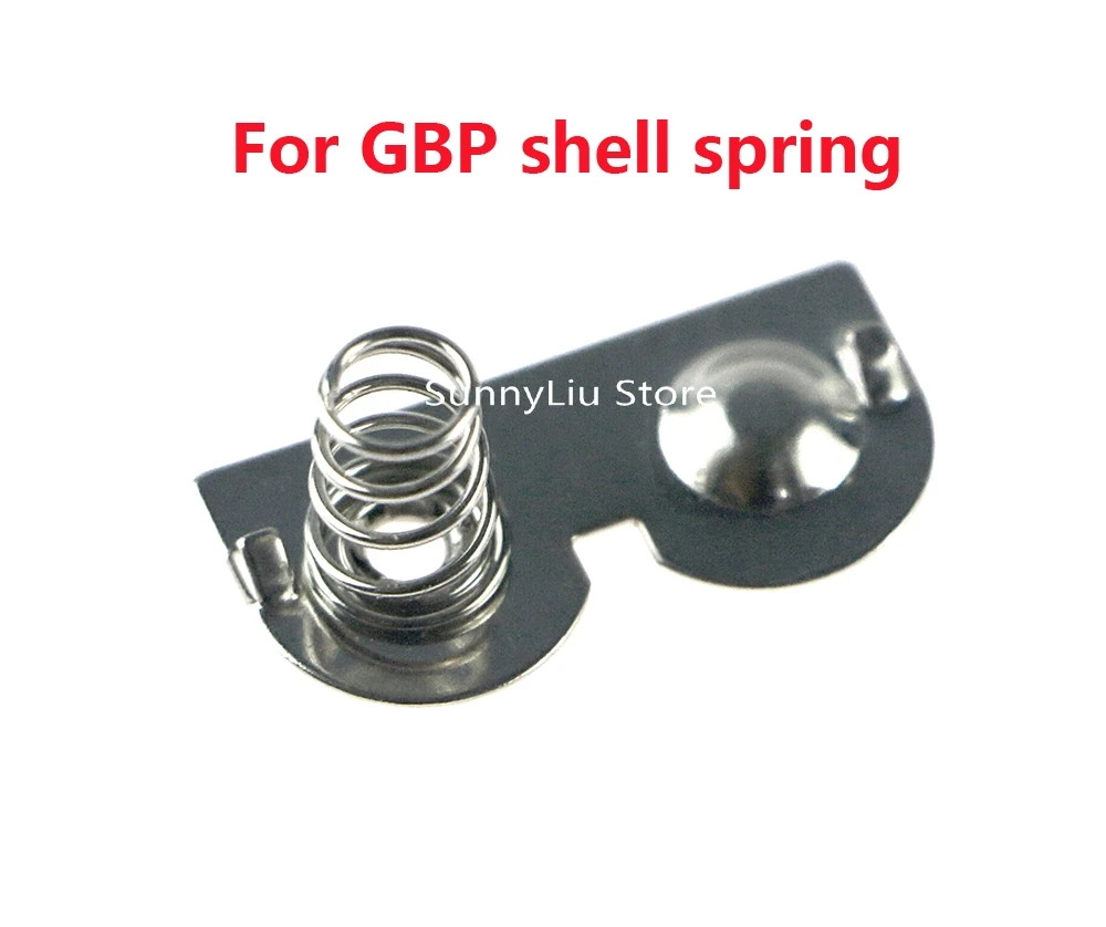 Per GB GBC GBA GBP Terminali batteria della scheda madre Contatti a molla Alloggiamento Supporto a molla batteria per GameBoy Advance Color Console