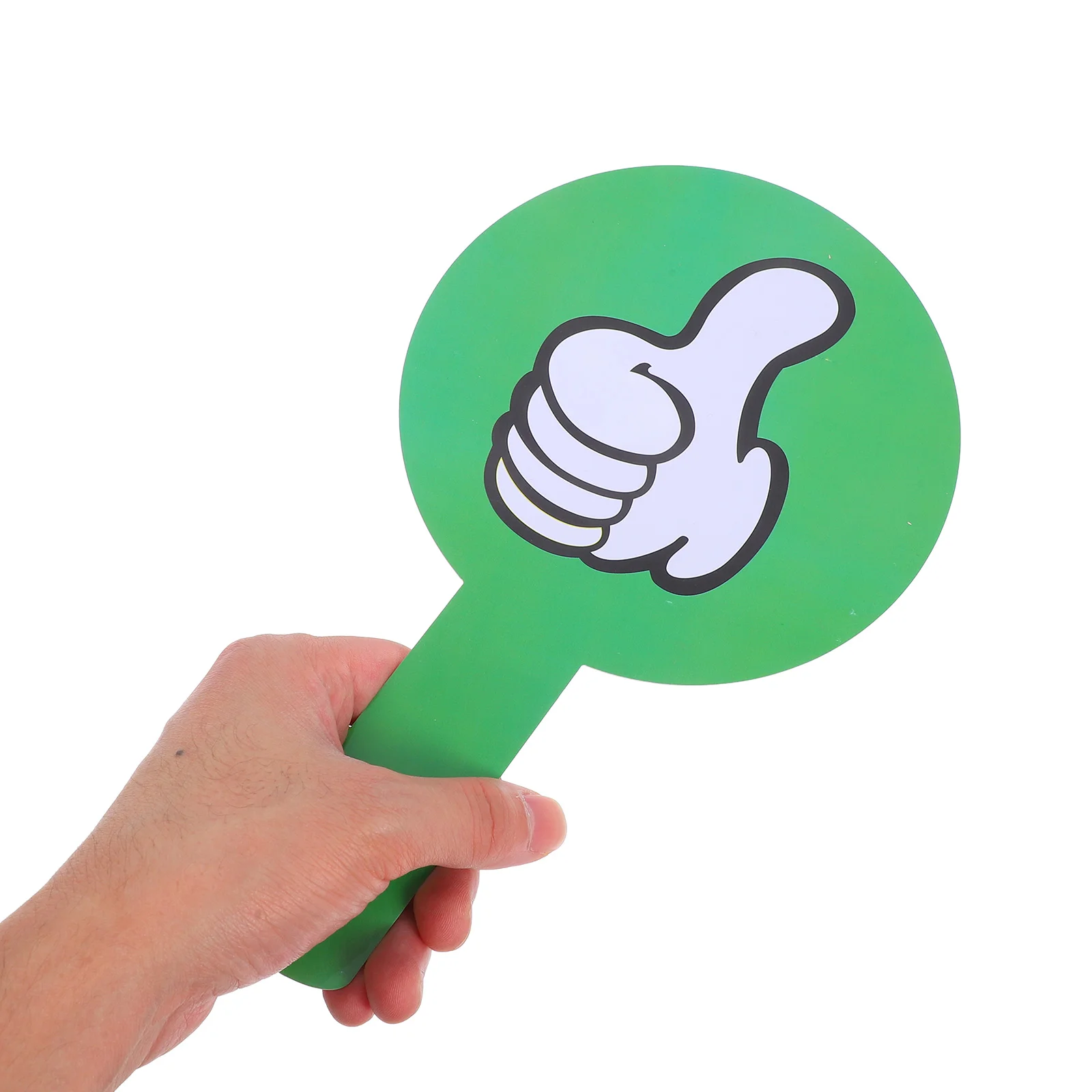 2 Pcs Dual Sided Plastic Handheld Score Board Hand Raised Sign Classroom Answer Boards True False Game Judging Voting Paddles