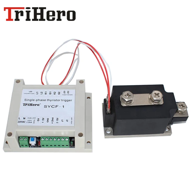 MTC300A SCR voltage regulator water cooling thyristor power regulator with thyristor trigger board